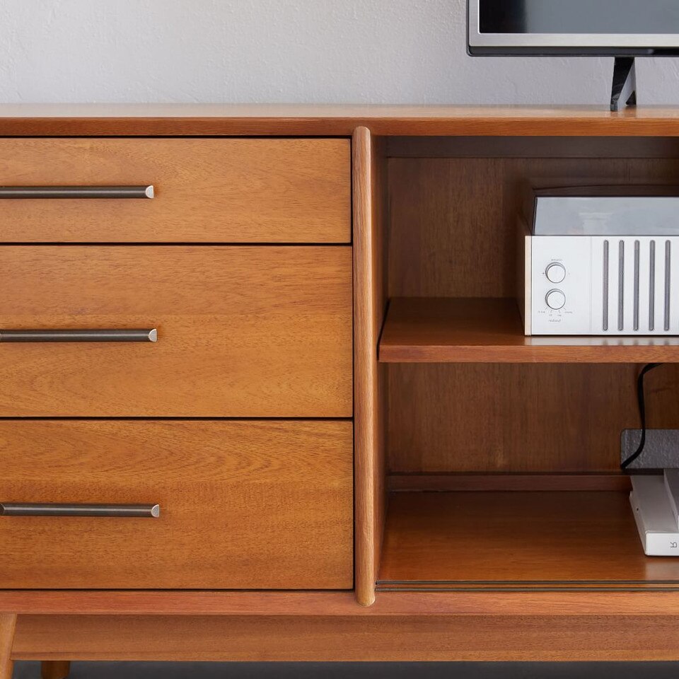 MidCentury Media Console (244 cm) west elm Australia